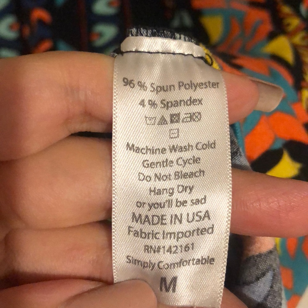 Lularoe Geometric Pattern Tunic Top - image 3